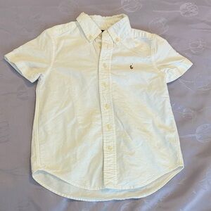 Polo Ralph Lauren White Short Sleeve Shirt